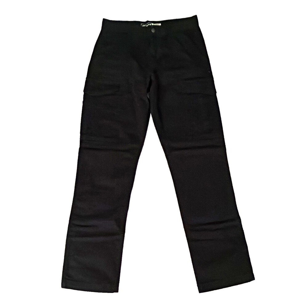 Carhartt Rugged Flex Canvas Cargo Pants Mens 30x32 Black Relaxed Straight BN3574